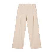 Wijde Broek Pantalone 03 Federica Tosi , Beige , Dames