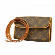 Pre-owned Fabric louis-vuitton-bags Louis Vuitton Vintage , Brown , Da...