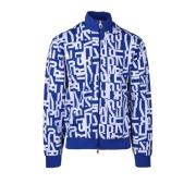 Sweater met rits Bikkembergs , Blue , Heren