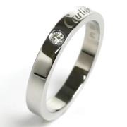 Pre-owned Metal rings Cartier Vintage , Gray , Dames