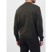 Groene Basic Crewneck Sweater Emporio Armani , Green , Heren