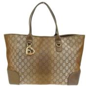 Pre-owned Canvas gucci-bags Gucci Vintage , Brown , Dames