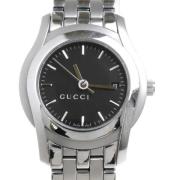 Pre-owned Metal watches Gucci Vintage , Black , Dames