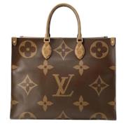 Pre-owned Canvas louis-vuitton-bags Louis Vuitton Vintage , Brown , Da...