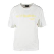 Katoenen T-shirt Diesel , White , Dames