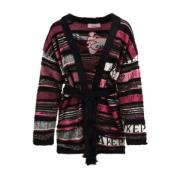 Multikleur Cardigan Sweaters Model Mgkd08002 Akep , Multicolor , Dames