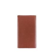 Pre-owned Leather clutches Hermès Vintage , Brown , Heren