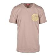 Katoenmix T-shirt Diesel , Beige , Heren