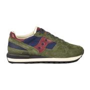 Stijlvolle Sneakers met Rubberen Zool Saucony , Green , Heren