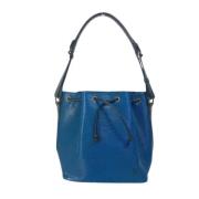 Pre-owned Fabric louis-vuitton-bags Louis Vuitton Vintage , Blue , Dam...