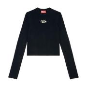 Stijlvolle Pullover Sweater Diesel , Black , Dames