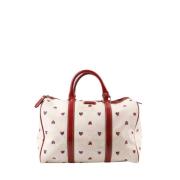 Pre-owned Fabric gucci-bags Gucci Vintage , White , Dames