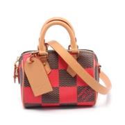 Pre-owned Canvas louis-vuitton-bags Louis Vuitton Vintage , Red , Dame...