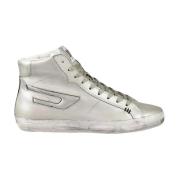 Zilveren Sneakers voor Vrouwen Diesel , Gray , Dames