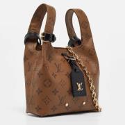 Pre-owned Leather louis-vuitton-bags Louis Vuitton Vintage , Brown , D...