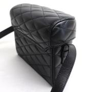 Pre-owned Leather shoulder-bags Yves Saint Laurent Vintage , Black , D...