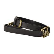 Leren Riem Pinko , Black , Dames