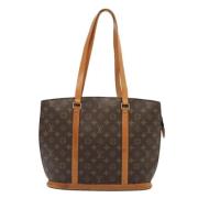 Pre-owned Canvas totes Louis Vuitton Vintage , Brown , Dames