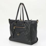 Pre-owned Leather louis-vuitton-bags Louis Vuitton Vintage , Black , D...