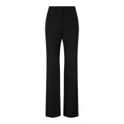 Zwarte uitlopende broek Givenchy , Black , Dames