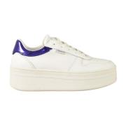 Sneakers met leren en rubberen zool Guess , White , Dames