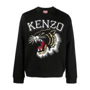 Stijlvolle Sweatshirt voor Mannen Kenzo , Black , Heren