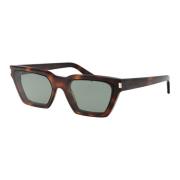 Stijlvolle SL 633 Calista Zonnebril Saint Laurent , Brown , Dames