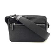 Pre-owned Canvas shoulder-bags Bvlgari Vintage , Black , Dames