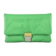 Stijlvolle PU Handtas Msgm , Green , Dames