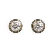 Pre-owned Rose Gold earrings Cartier Vintage , Yellow , Dames