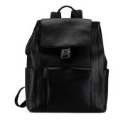 Pre-owned Leather backpacks Dior Vintage , Black , Dames