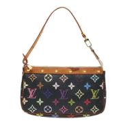 Pre-owned Canvas louis-vuitton-bags Louis Vuitton Vintage , Black , Da...