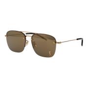 Klassieke Zwarte Zonnebril SL 309 M Saint Laurent , Brown , Dames