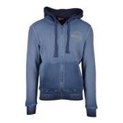 Katoenen Sweatshirt Diesel , Blue , Heren