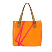 Pre-owned Fabric louis-vuitton-bags Louis Vuitton Vintage , Orange , D...