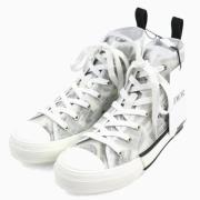 Pre-owned Canvas sneakers Dior Vintage , White , Heren