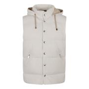 Piumino Jassen voor Heren Brunello Cucinelli , White , Heren