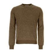 Wollen Pullover Trui Jil Sander , Brown , Heren