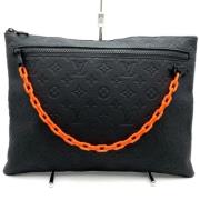 Pre-owned Leather louis-vuitton-bags Louis Vuitton Vintage , Black , D...