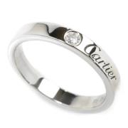 Pre-owned Metal rings Cartier Vintage , Gray , Dames