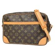 Pre-owned Canvas louis-vuitton-bags Louis Vuitton Vintage , Brown , Da...