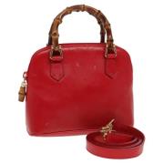 Pre-owned Leather gucci-bags Gucci Vintage , Red , Dames