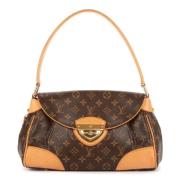 Pre-owned Canvas handbags Louis Vuitton Vintage , Brown , Dames