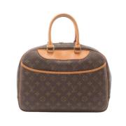 Pre-owned Canvas handbags Louis Vuitton Vintage , Brown , Dames