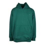 Katoenmix Sweatshirt Adidas , Green , Heren