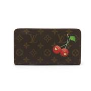 Pre-owned Canvas wallets Louis Vuitton Vintage , Brown , Dames