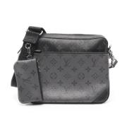 Pre-owned Canvas crossbody-bags Louis Vuitton Vintage , Black , Dames