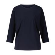 Elegante 3/4 Mouw Shirt Raffaello Rossi , Blue , Dames