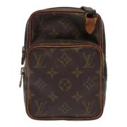 Pre-owned Canvas louis-vuitton-bags Louis Vuitton Vintage , Brown , Da...