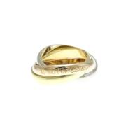 Pre-owned Metal rings Cartier Vintage , Yellow , Dames